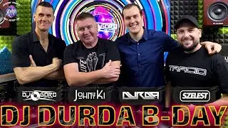 DJ DURDA BIRTHDAY PARTY LIVESTREAM 🎂🥳🍾 CLASSIC TRANCE ❤️ VINYL MIX ❤️ DJ GORO ❤️ JOHNY KI ❤️ SZELEST