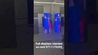 Full displays standee on rent for event exhibition displays digital displays manufactures 9711170359