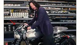 Keanu Reeves' Secret Motorcycle Collection Worth Millions