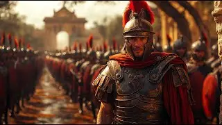 Silence of Power &mdash; Roman March Within the Imperial Courtyard | 4K Cinematic Music & Visuals