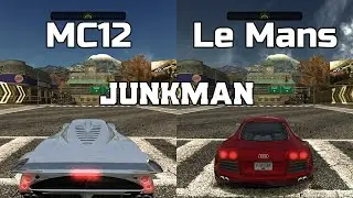 Maserati MC12 vs Audi Le Mans Quattro - NFS MW Redux V3 - WHICH IS FASTEST ?
