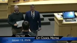 January 13, 2026 City Council Meeting
