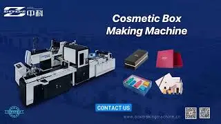 Cosmetic Box Making Machine