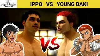 IPPO VS YOUNG BAKI (FIGHT NIGHT CHAMPION PS3)