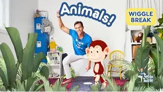 Wiggle Break 2: Animals on the Move | Kids Yoga & Mindfulness with Pogie the Yogie