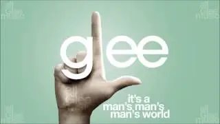 It's A Man's Man's Man's World | Glee [HD FULL STUDIO]