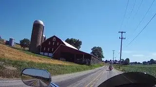 Motorcycle back roads of Pennsylvania