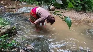 Primitive Life : Ep 20 - Forest people stole the original girl's catfish