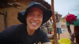 Whole GUINEA FOWL Stew in Africa!! MOST REMOTE Village Food
