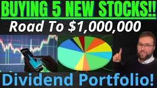 5 Dividend Stocks I'm Buying Today On Trading212 | Building A Stock Dividend Portfolio In Ireland/UK
