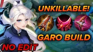 UNKILLABLE GARO BUILD 2025 | SOLO MYTHIC RANK GAMEPLAY | BEST BUILD & ARCANA HONOR OF KINGS