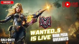 🔴CODM LIVE: Custom Rooms, MP, BR +GIVEAWAY! | Neo 9 Pro Gameplay | Join the WANTED_5 Army !
