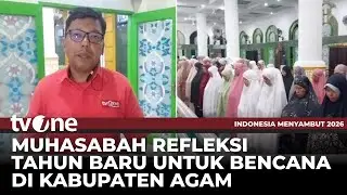 Warga Muslim di Agam Isi Malam Tahun Baru dengan Bermuhasabah di Masjid | Indonesia Menyambut 2026