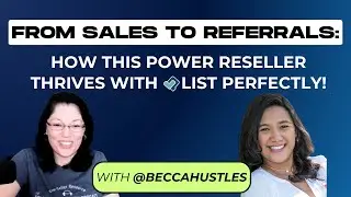 From Sales to Referrals: How This Power Reseller Thrives with List Perfectly!