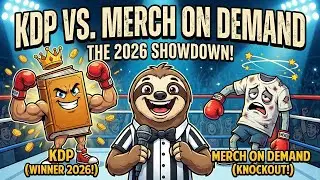 Amazon KDP vs Amazon Merch On Demand - Your Best Bet for 2026