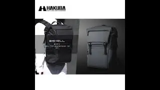 PLUS Shell CITY ROLLTOP BACKPACK 18 G05
