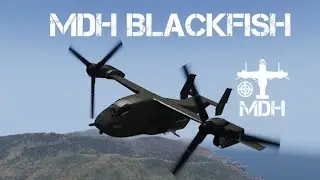 MDH Blackfish Gunship Mod (AC-130 Style)