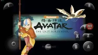 Nintendo GameCube NGC Android Emulator Dolphin Avatar The Last Airbender Game Running