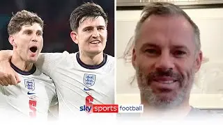 Jamie Carragher reacts to England's 2-1 win over Denmark & reaching the Euro 2020 final!