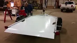 Zpro 2350 Drop deckTrailer