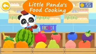 Little Panda's Food Cooking - Make Delicious Food for your Customers | Babybus Games