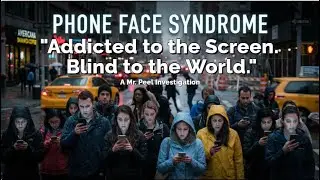 Phone Face Syndrome &mdash; Inside America&rsquo;s Scrolling Crisis | Mr. Peel's Satirical Investigation #satire