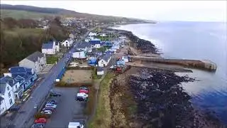 LAMLASH VIEWED FROM DRONE