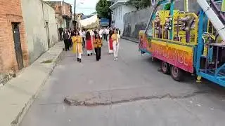 Procesión aniversario a el santísimo en la parroquia San Buenaventura 