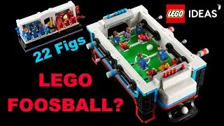 Настольный футбол LEGO IDEAS №21337 | ОФИЦИАЛЬНО ПРЕДСТАВЛЕНО!