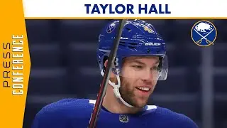 Taylor Hall's First Day On Ice As A Buffalo Sabre