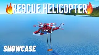 Rescue helicopter showcase || Roblox Plane Crazy