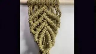 Macrame leaf pattern tutorial #macrame #macramedesign #macramepattern #handmade #handmadewithlove
