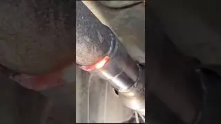 Angle Welding Exhaust Without Removing It | DIY Car Hack
