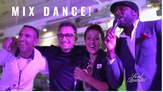 DANCE!  Soul Quartet feat  Mike | voce black, cantante, sassofonista, Dj &  luci per matrimonio