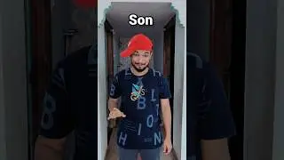 How Dad Treats Son VS Daughter 😂 #comedy #comedyvideo #shorts #youtubeshorts #funny #funnyvideo