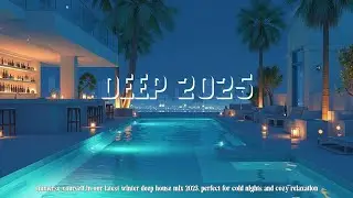 Deep House Study Mix 🎧 Cozy Winter Beats for Focus & Relaxing Cold Season