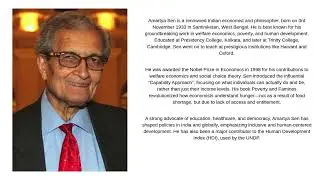 Amartya Sen: The Economist Who Redefined India&rsquo;s Development Story