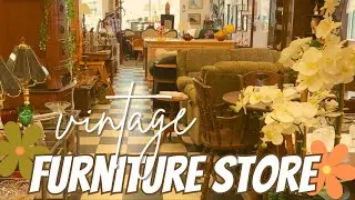 VINTAGE FURNITURE STORE WALK THROUGH
