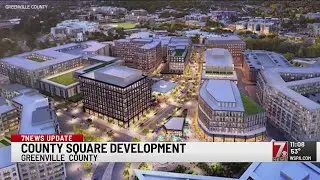 Plans unveiled for 30+ acres of land at Greenville's Co. Square re-development site