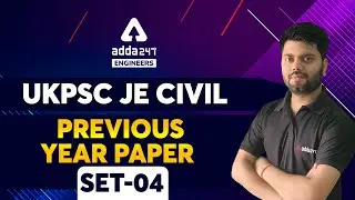 UKPSC JE | Civil Engineering | UKPSC JE Civil Previous Year Question Paper #4