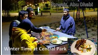 #Ruwais Abu Dhabi | Ruwais Central Park | Winter Time | Al dhannah city | Al dhannah night life