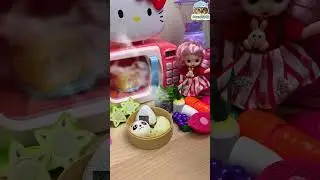 Satisfying With Unboxing & Review Miniature Kitchen Set | ASMR Video no music #asmrroleplay