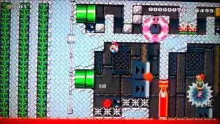 Super Mario Maker - The Kaizo Dodecathlon (hard level)