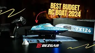 BEST BUDGET RC BOAT OF 2024 - BEZGAR TX124 #rcboat #review #bezgar #hobby #boat  #unboxing #reaction