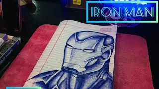 Draw iron man in pen 🖊 @SidhuMooseWalaOfficial @souravjvlogs