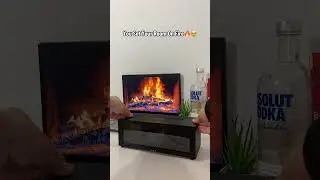 You Need This in Your Room🔥🤯 #fireplace #fireplacedecor #roomdecor #roomonfire #cozyhome