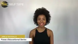 Sample Self Tape Audition - Anele Khumalo