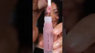 Lawless lip plumping gloss #lipglossswatches #lipgloss #naturalcurlyhair #lawless