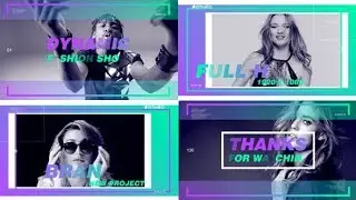 After Effects Template: Dynamic Fashion Show