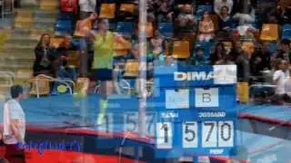 Orleans Perche (FRA). Edi maia, 5,70 m. R&eacute;cord de Portugal indoor.